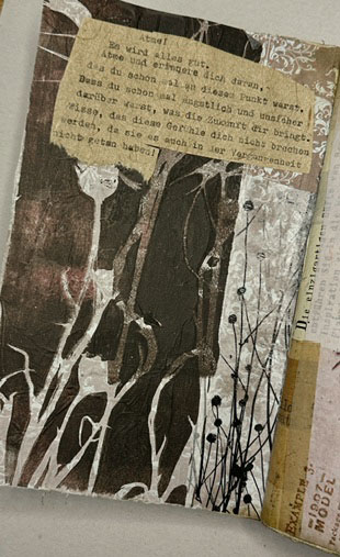 Buch-Illustration in ruhiger, poetischer Gestaltung